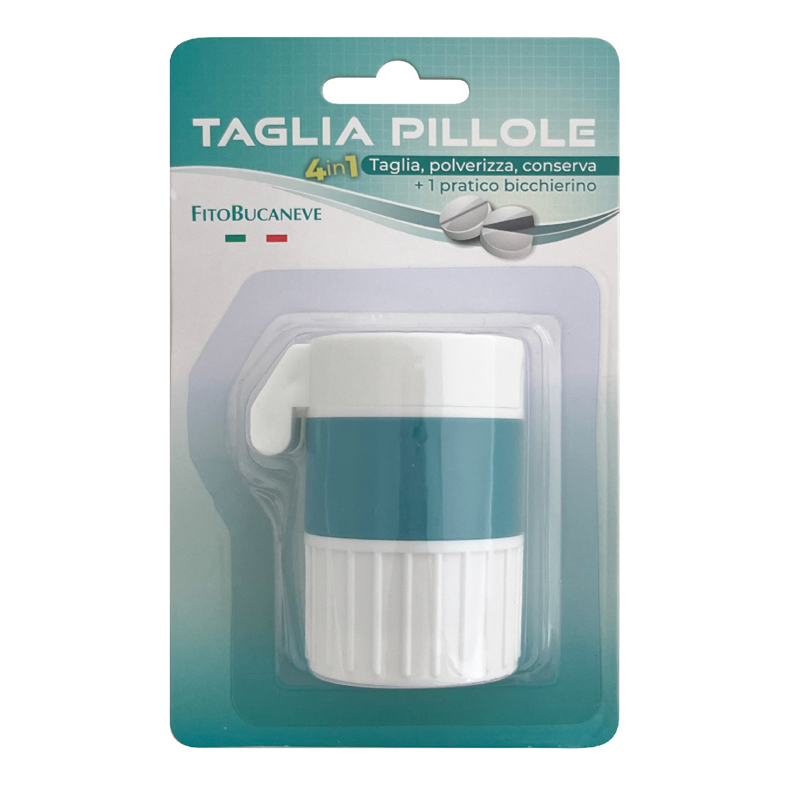 Taglia compresse 4 in 1