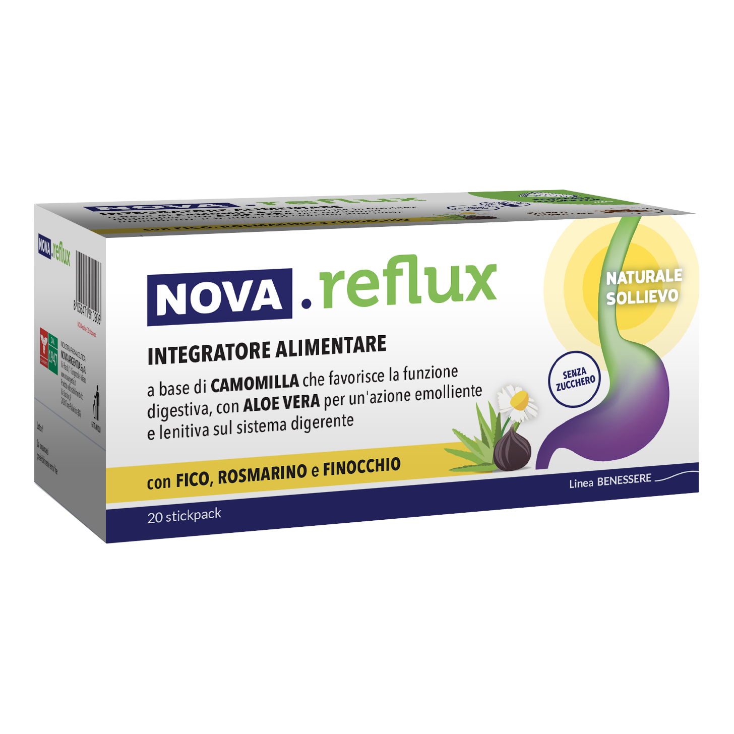 Nova reflux 20 stick pack