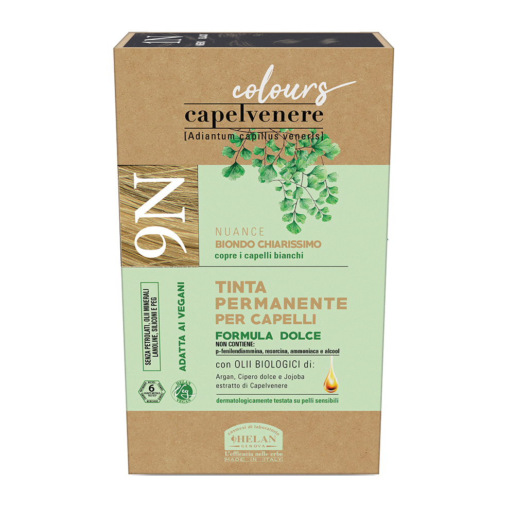 Capelvenere colours tinta capelli 9n biondo chiarissimo