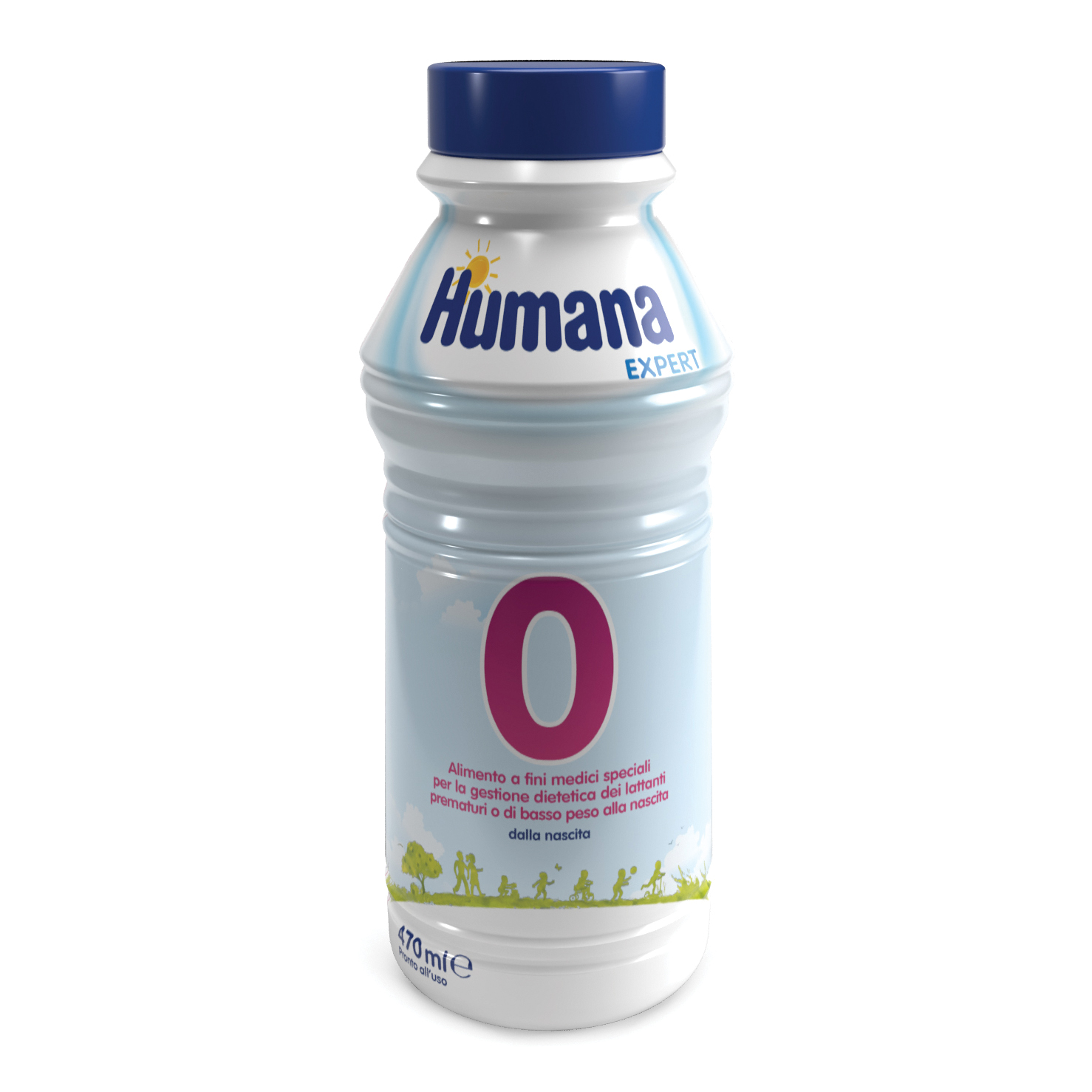 Humana 0 expert 470 ml bottiglia