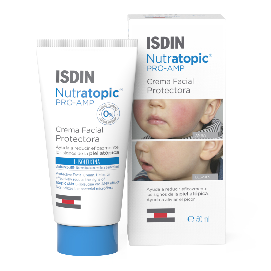 Nutratopic pro-amp viso crema 50 ml