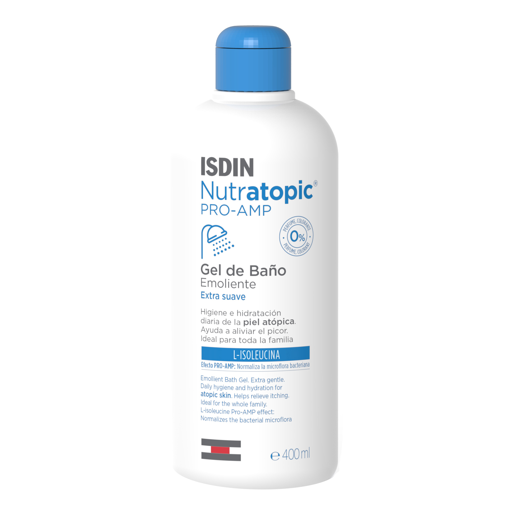Nutratopic pro-amp gel detergente 400 ml