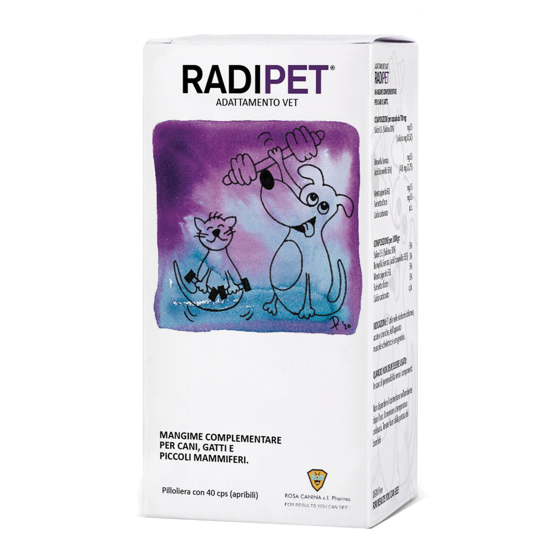 Radipet 40 capsule 700mg