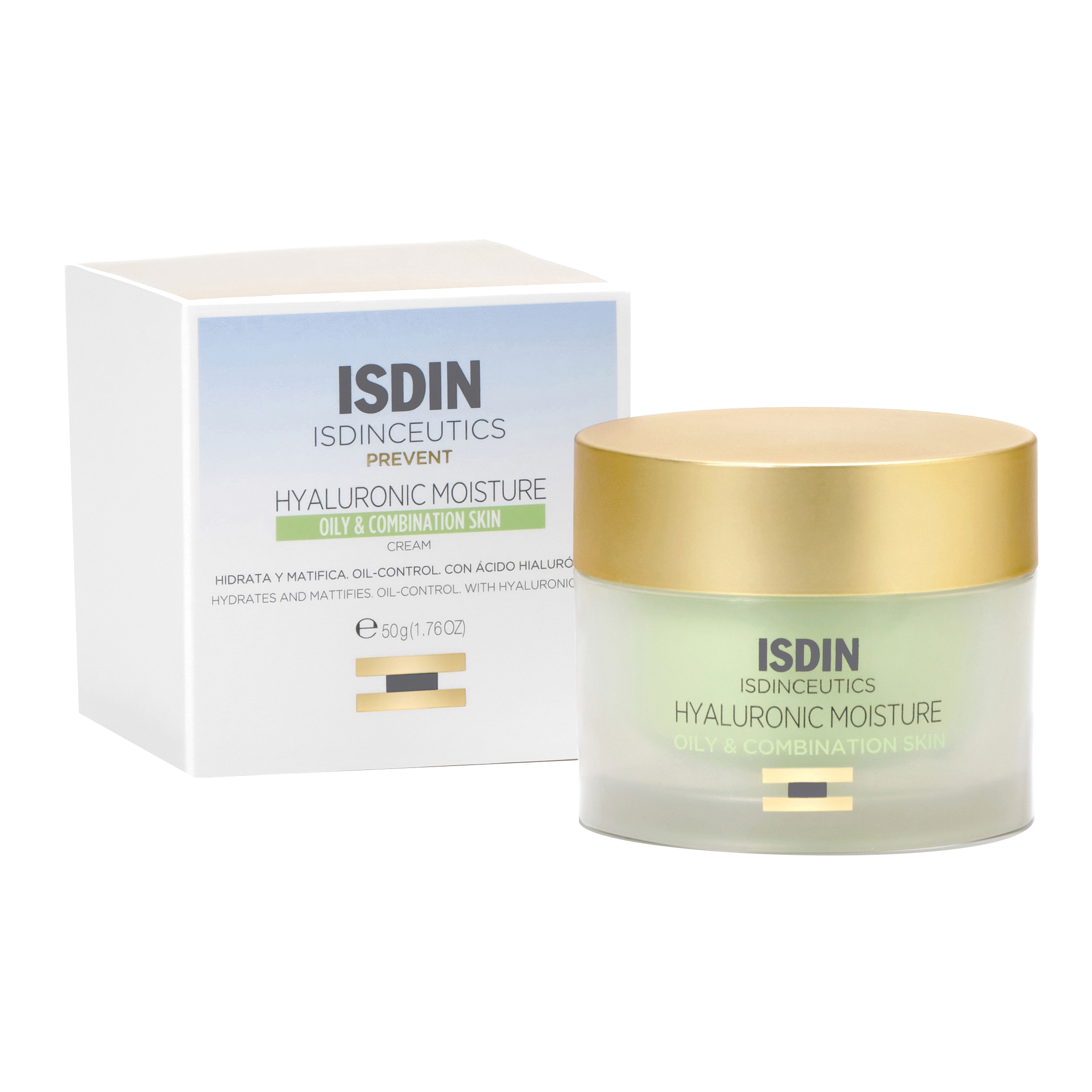 Isdinceutics hyaluronic moisture oily 50 ml