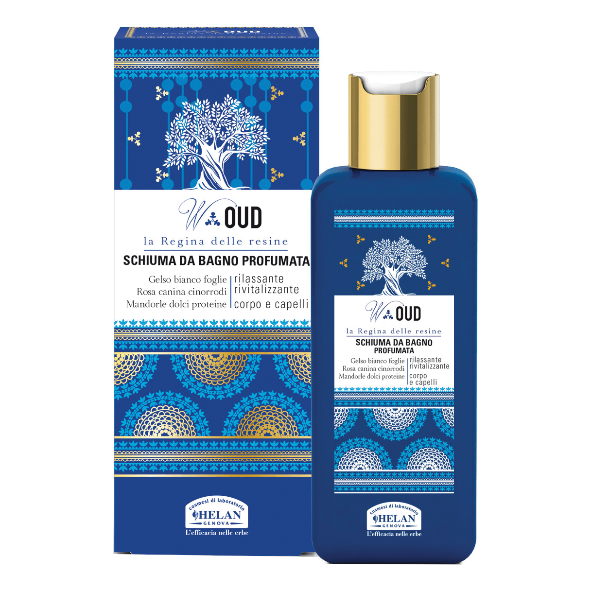 W oud schiuma bagno profumata 200 ml