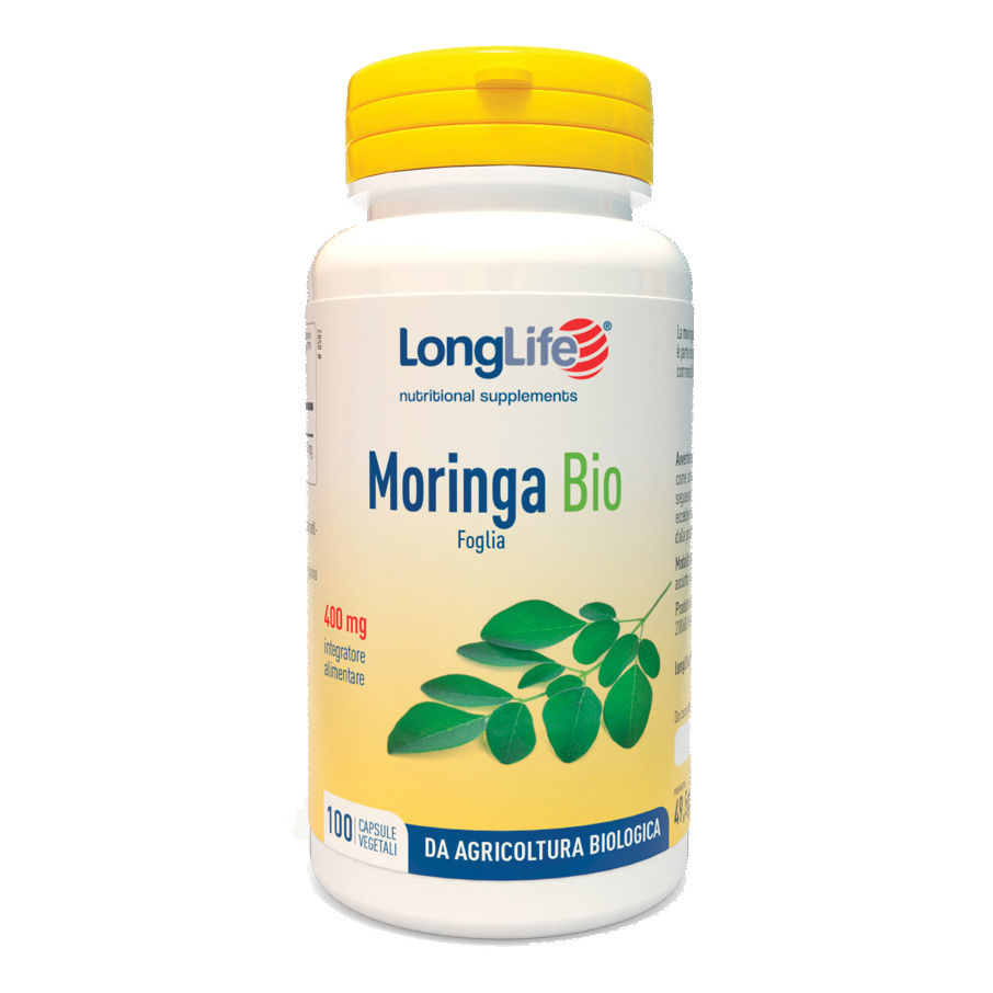 Longlife moringa bio 100 capsule vegetali