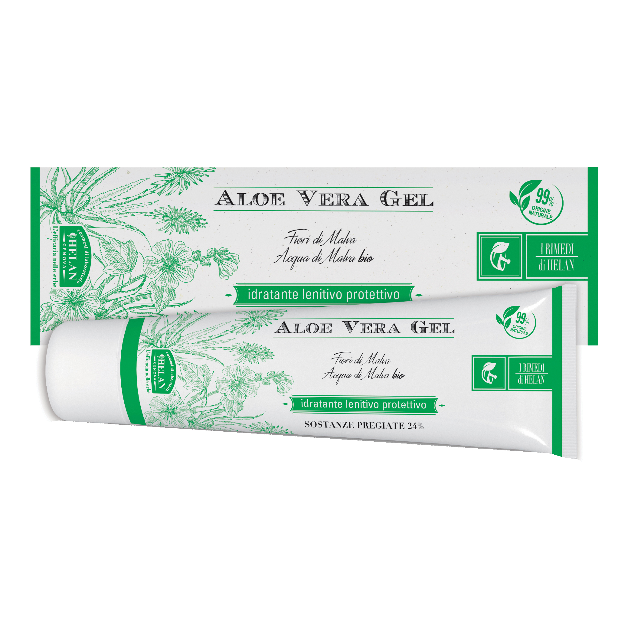 I rimedi di helan aloe vera gel 100 ml