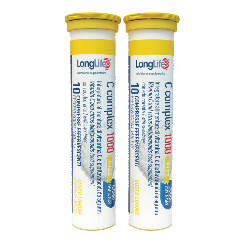 Longlife c complex 1000 fizz 20 compresse effervescenti