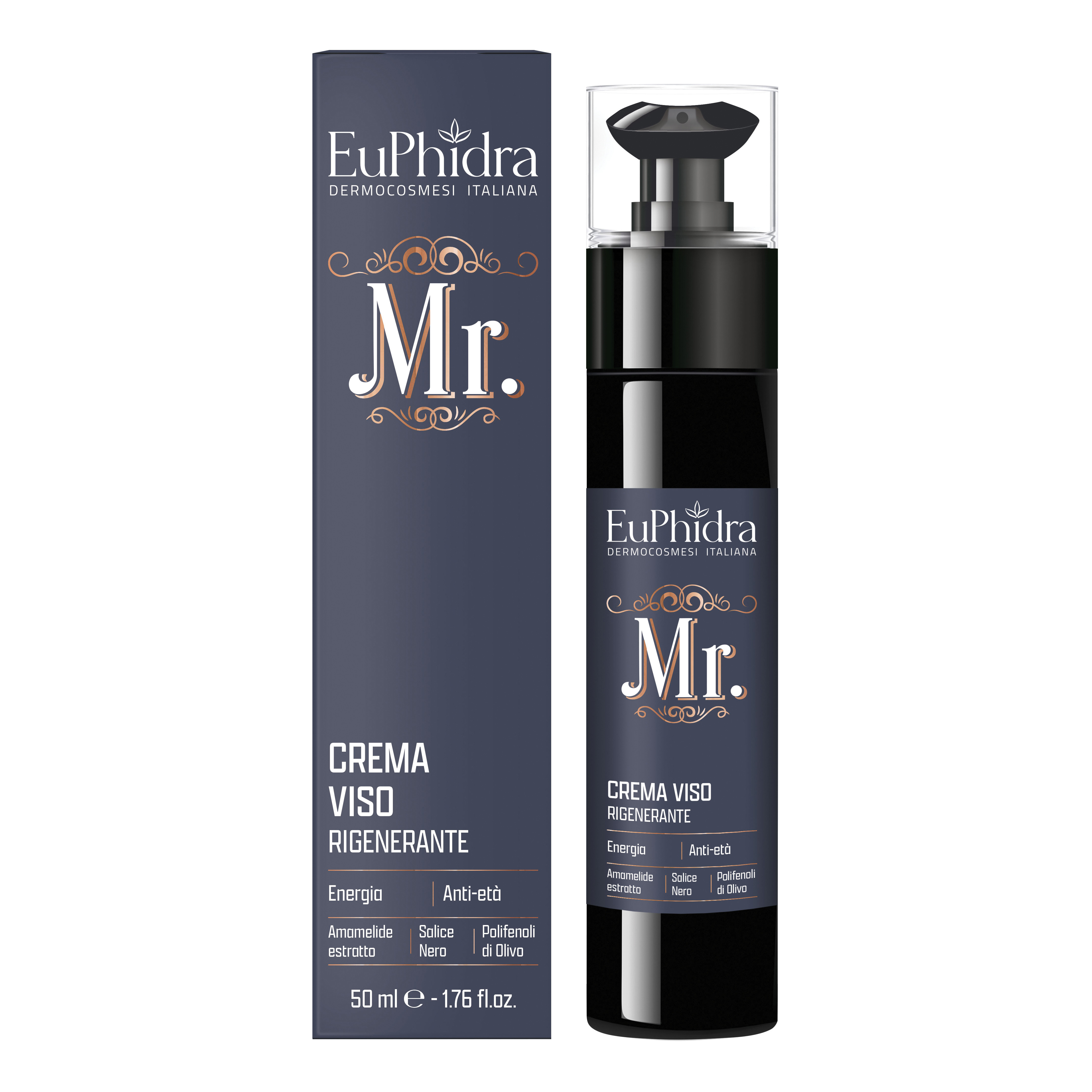 Euphidra mr crema viso rigenerante 50 ml