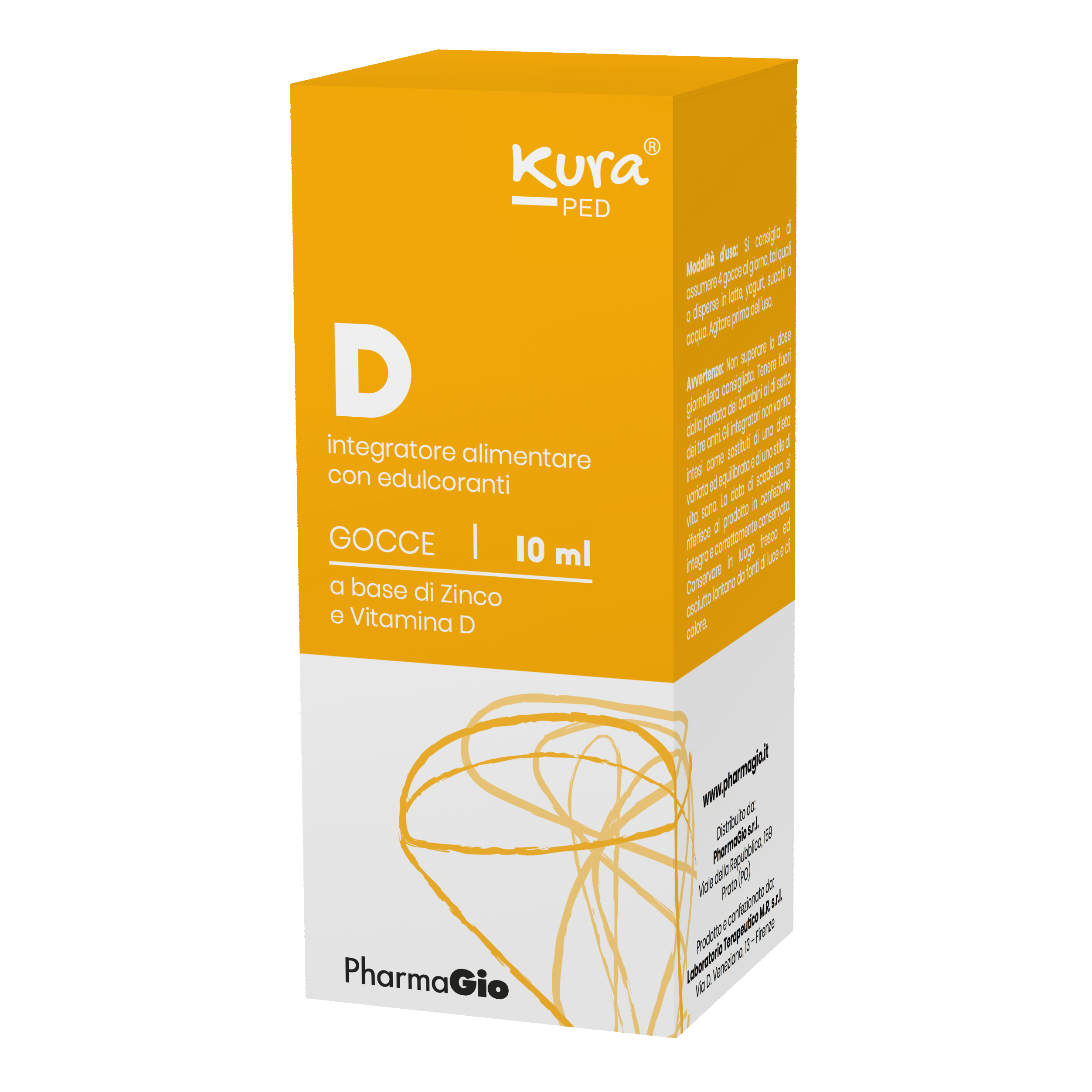 Kura ped d 10 ml
