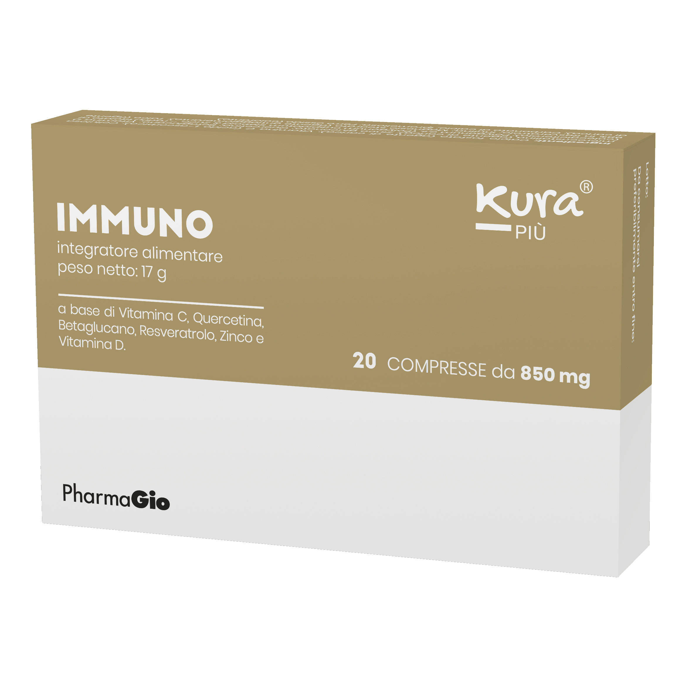 Kura piu' immuno 20 compresse