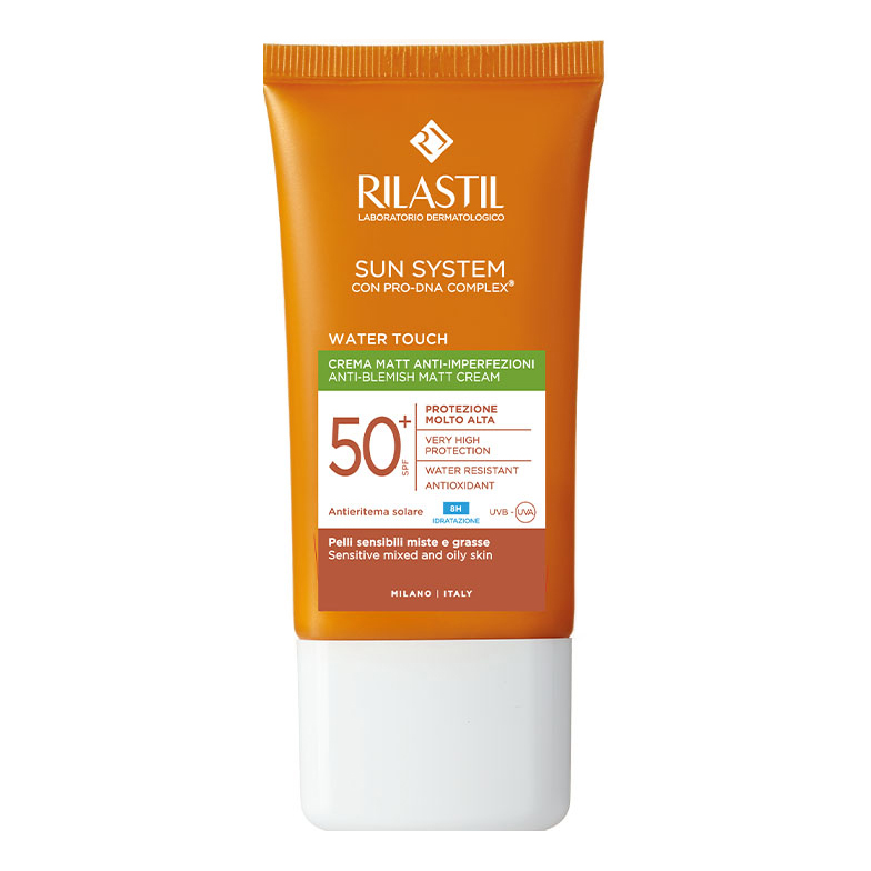 Rilastil sun system water touch mat crema spf50+ 50 ml