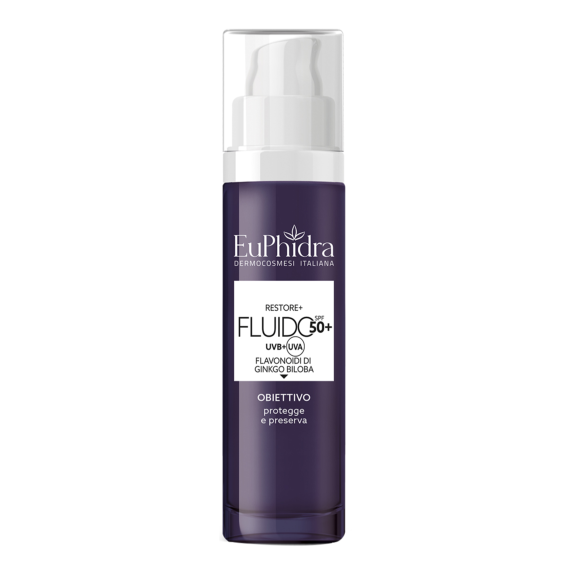 Euphidra fluido spf 50+ restore+ 50 ml