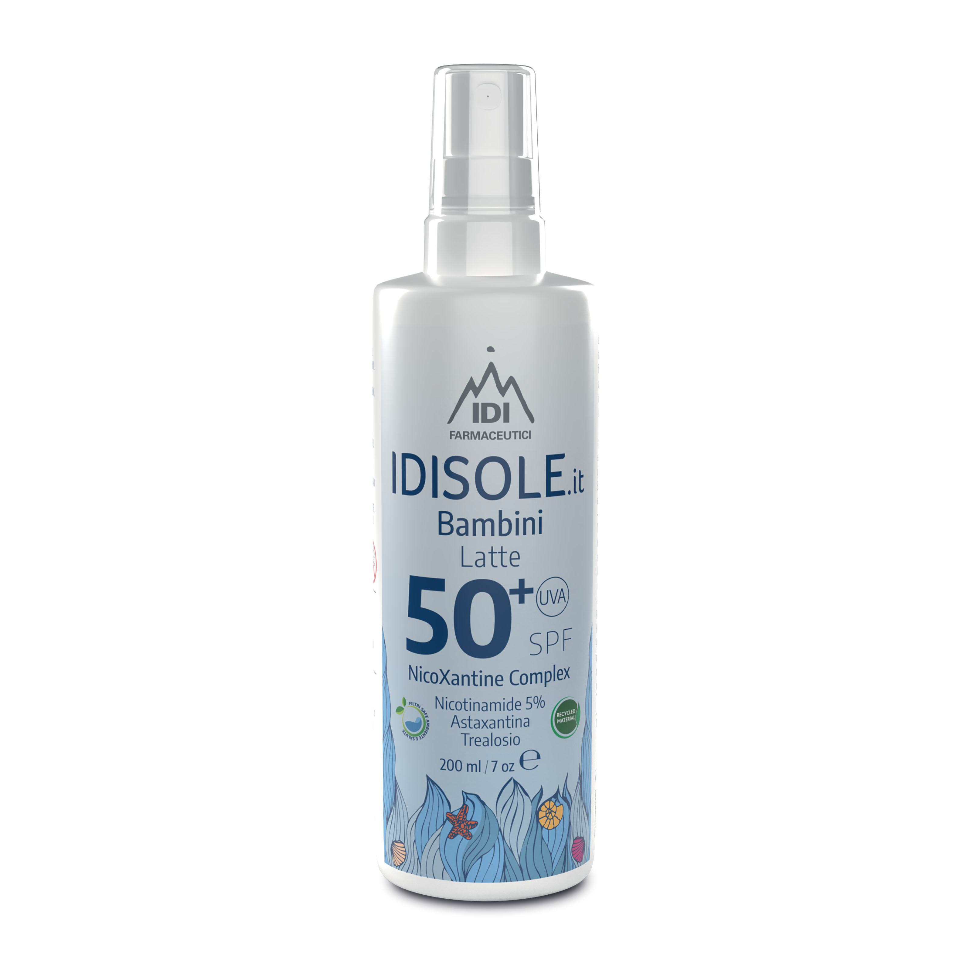IDI FARMACEUTICI Srl Idisole-it bambini nicox spf50+ 200 ml