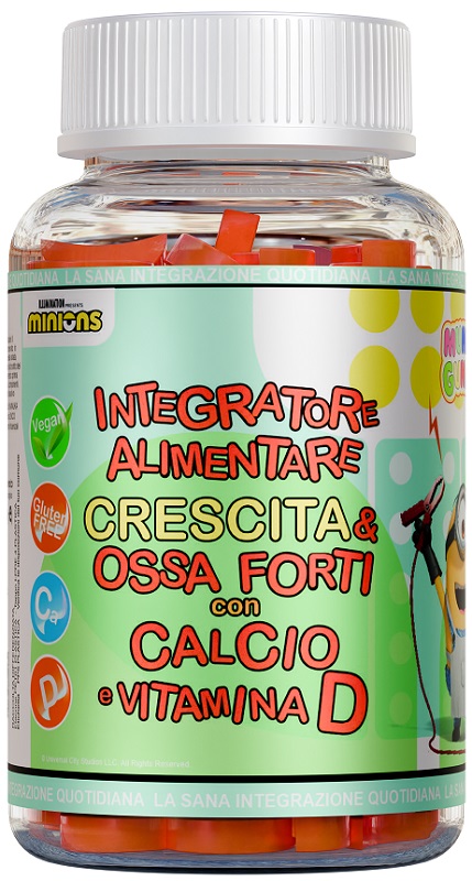 Mummygummy crescita&ossa forti con calcio e vitamina d 60 gommose