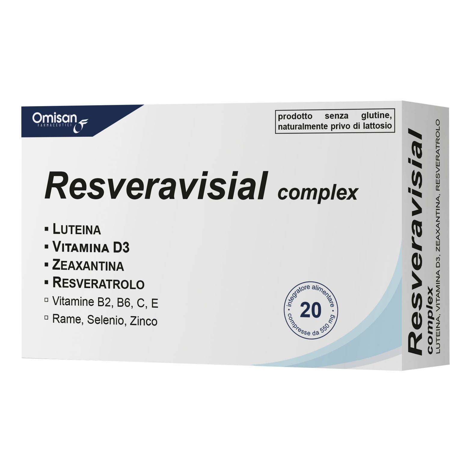 Resveravisial complex 20 compresse