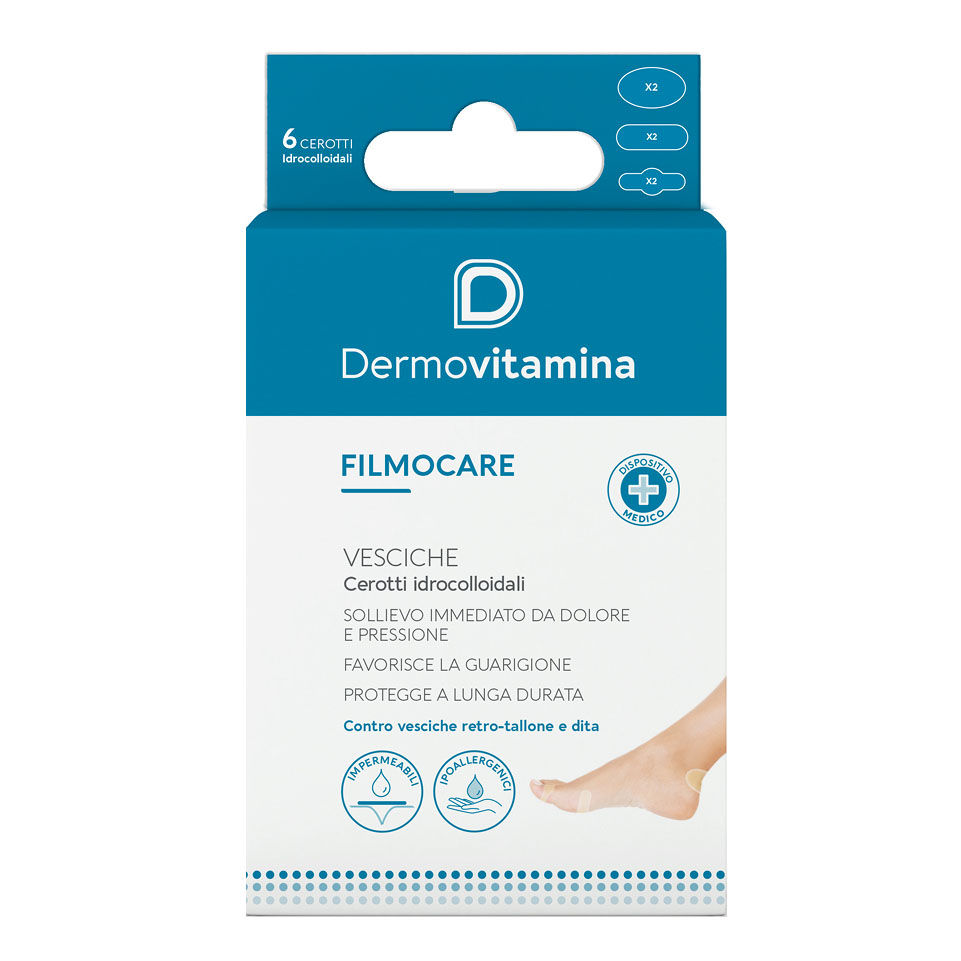 Cerotto vesciche dermovitamina filmocare 6 pezzi