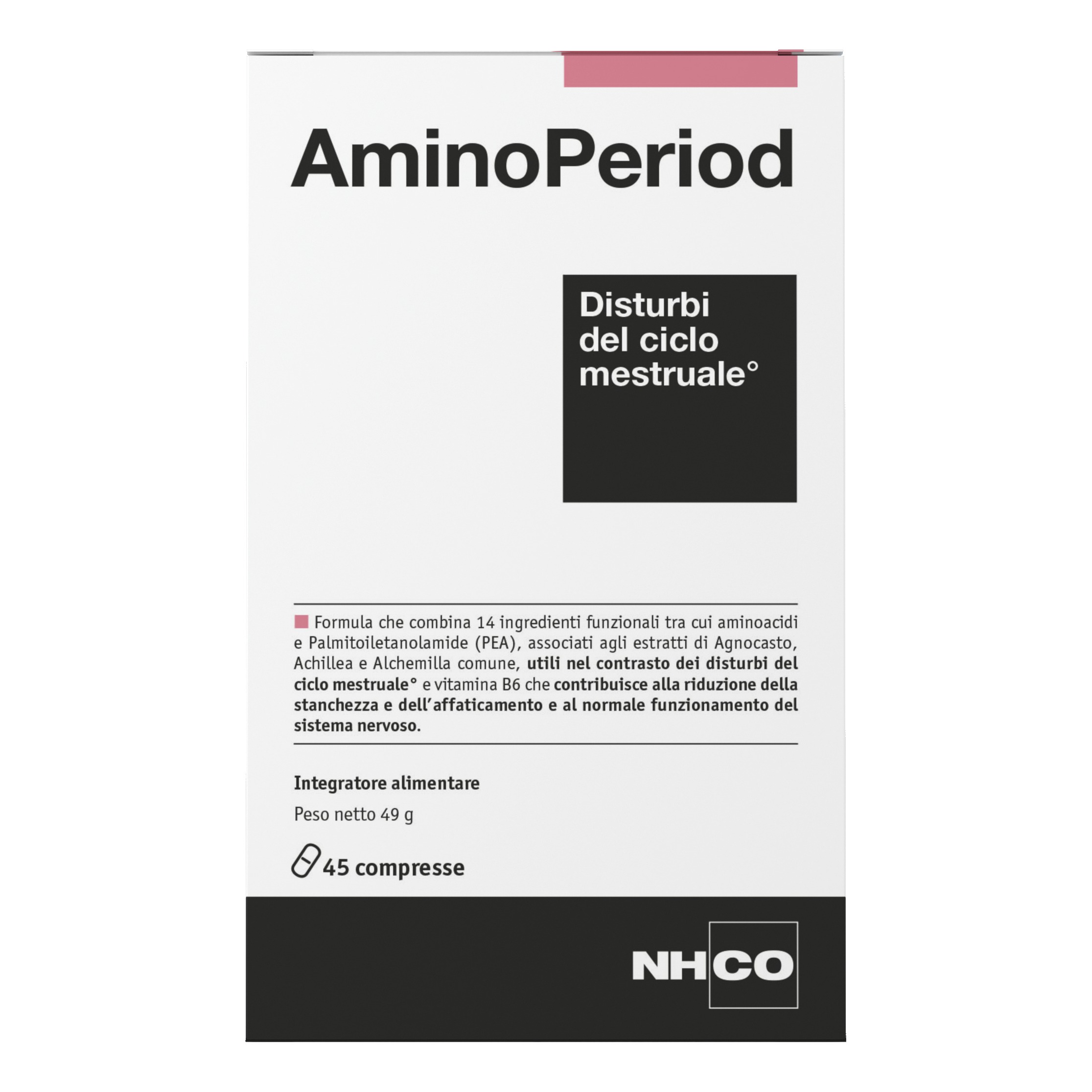Nhco aminoperiod 45 compresse