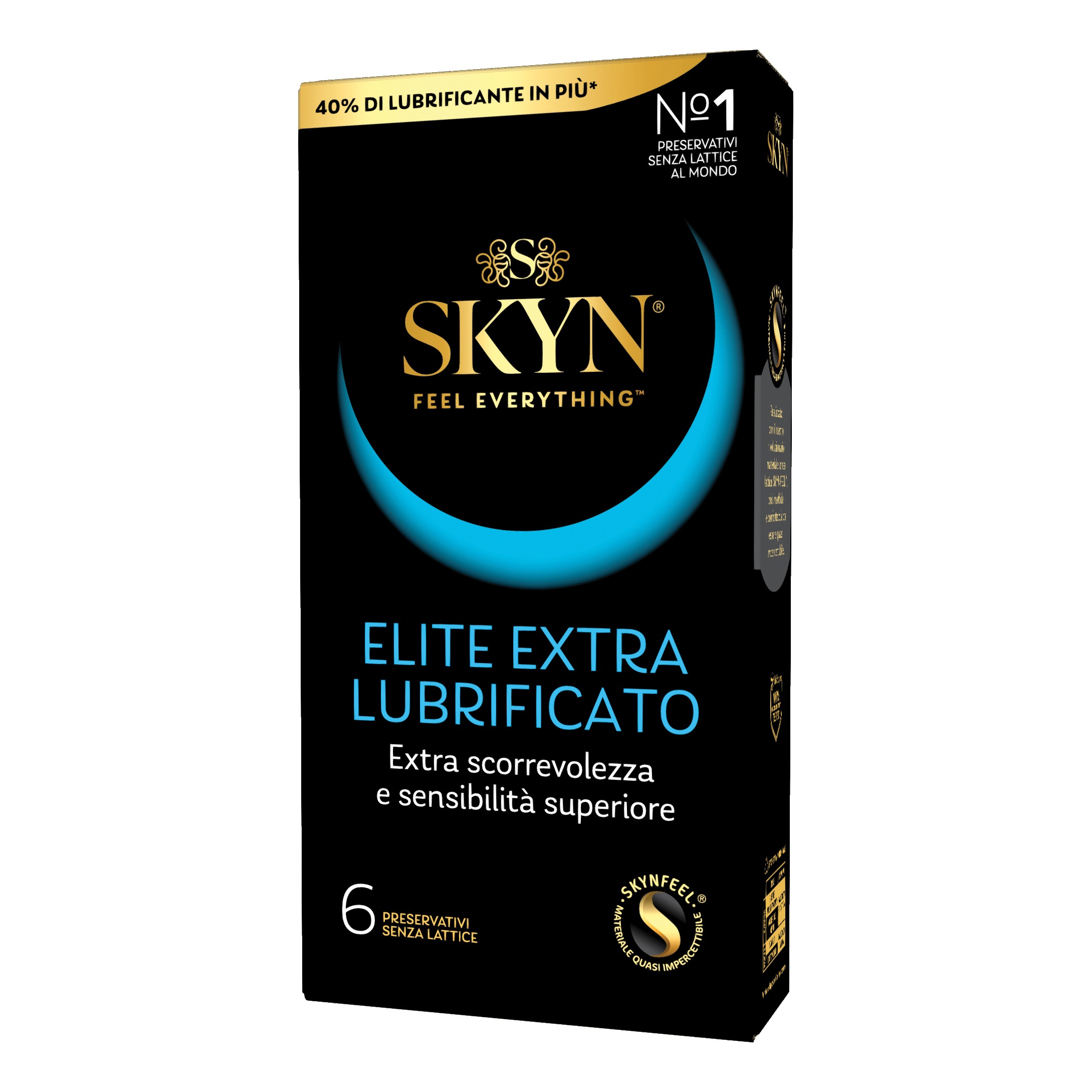 Profilattico skyn elite extra lubrificato 6 pezzi