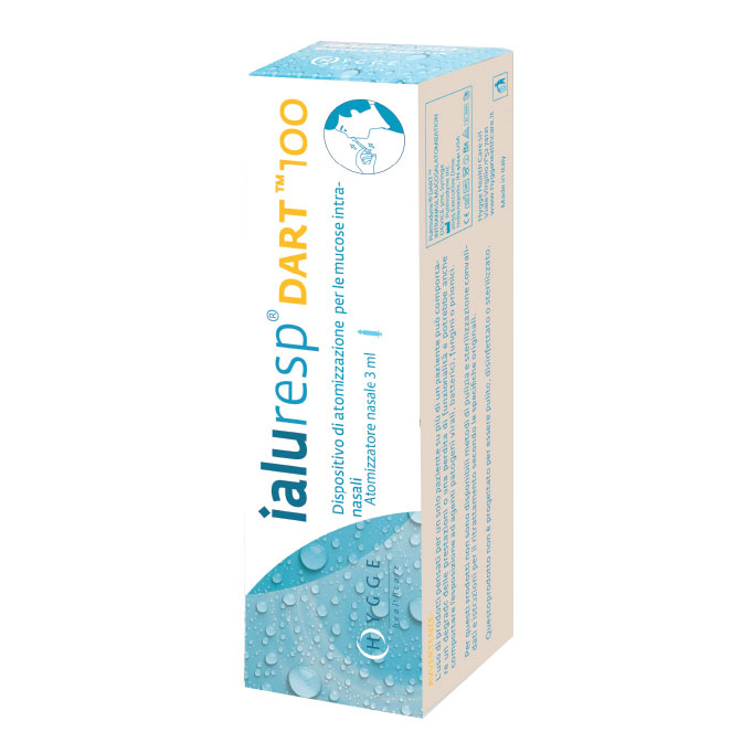 Atomizzatore nasale ialuresp dart 100 3 ml