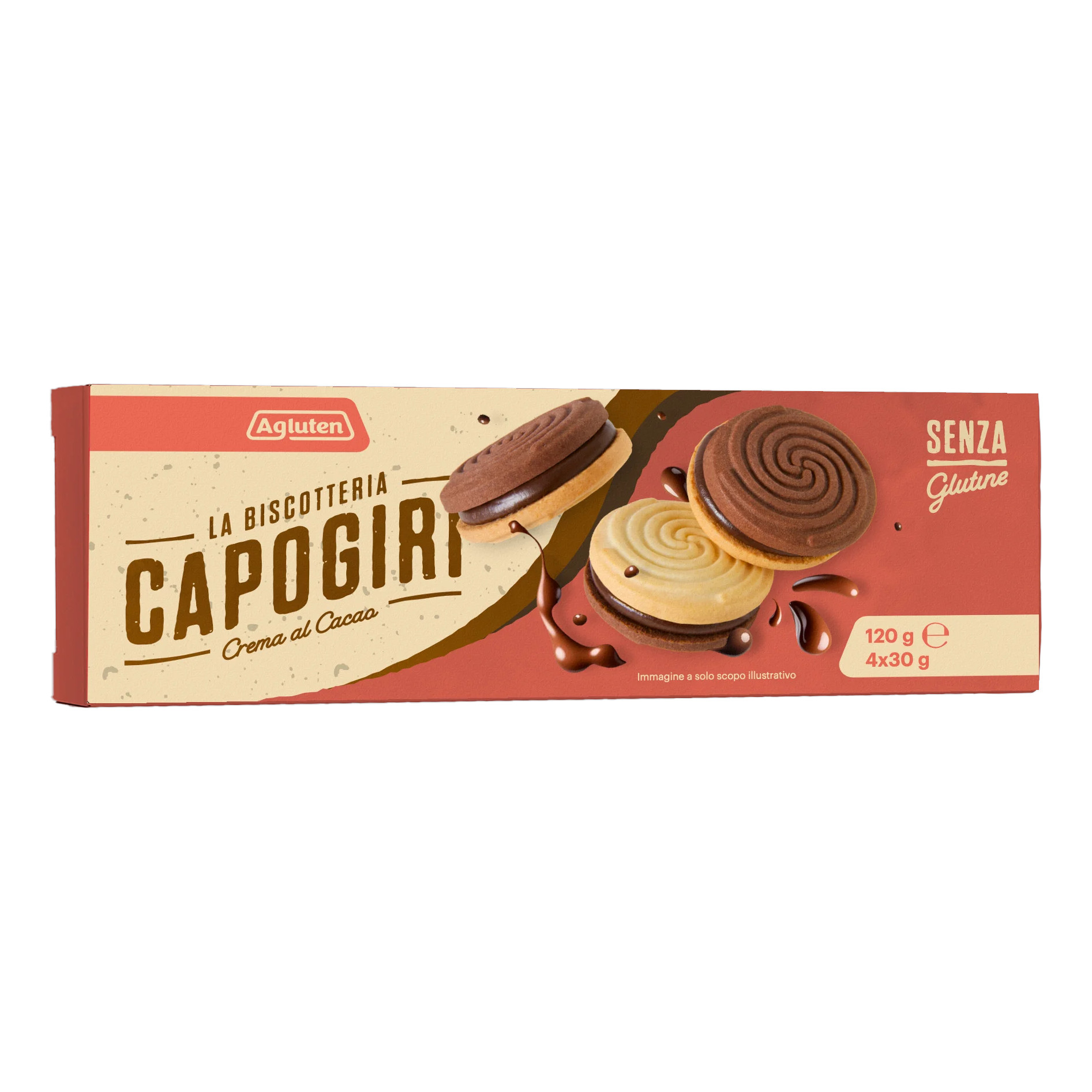 Agluten capogiri crema cacao 120 g