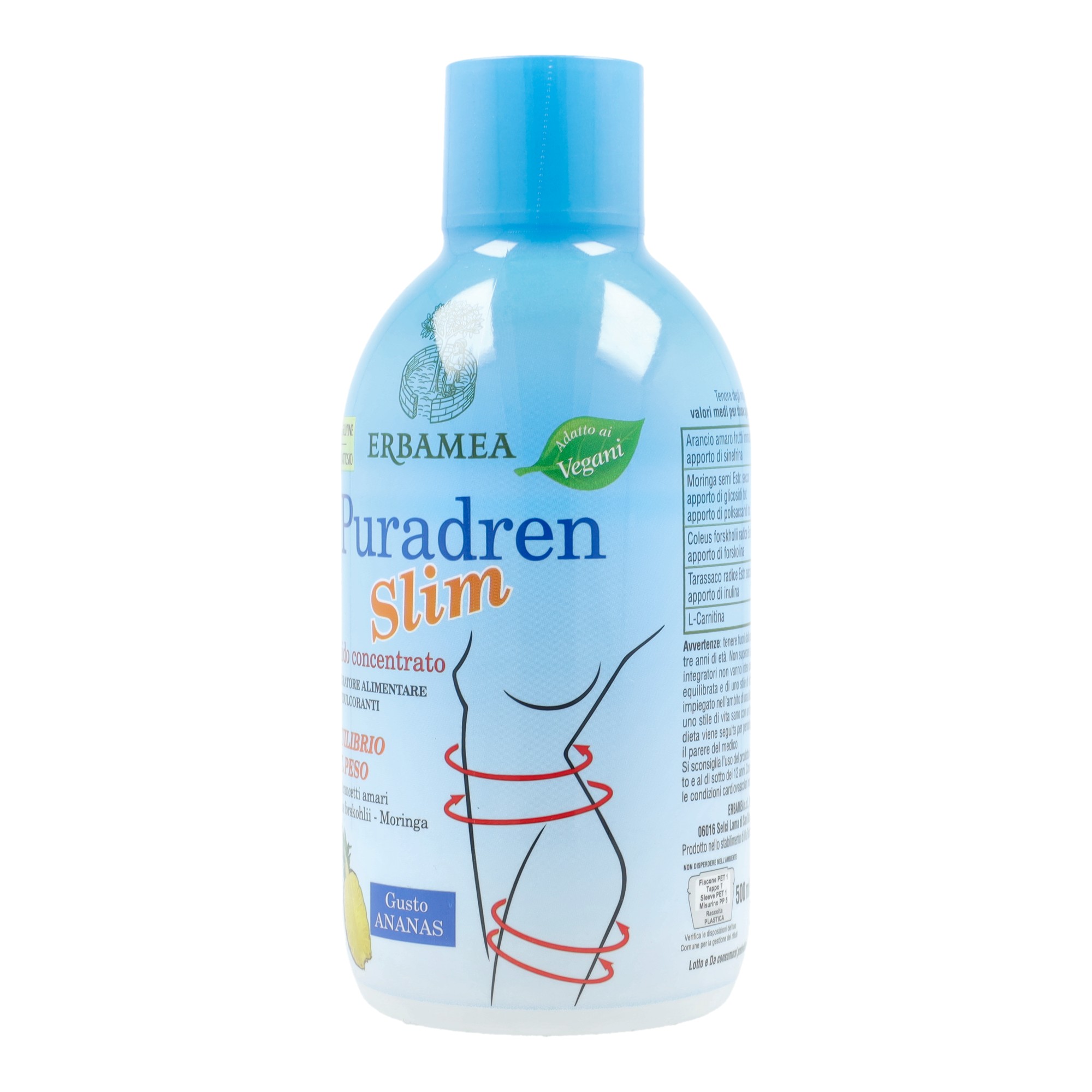 Puradren slim ananas 500 ml