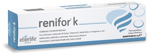 Renifor k siringa multiazione mangime complementare per cani e gatti 30 g