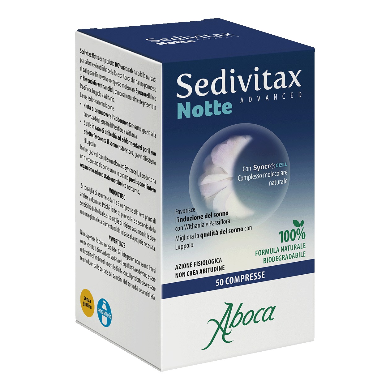 Sedivitax notte advanced 50 compresse