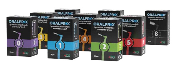 Oralprox scovolino blister 6 pezzi misura 7