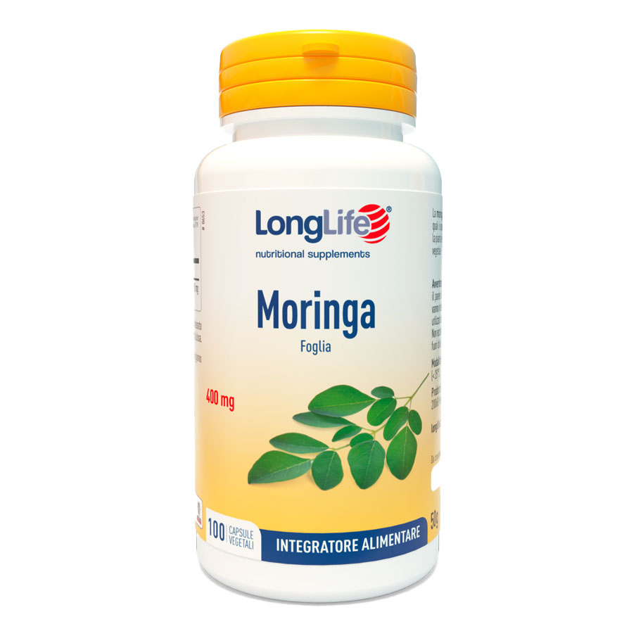 Longlife moringa 400mg 100 capsule