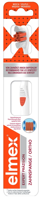 Elmex expert precision ortho spazzolino