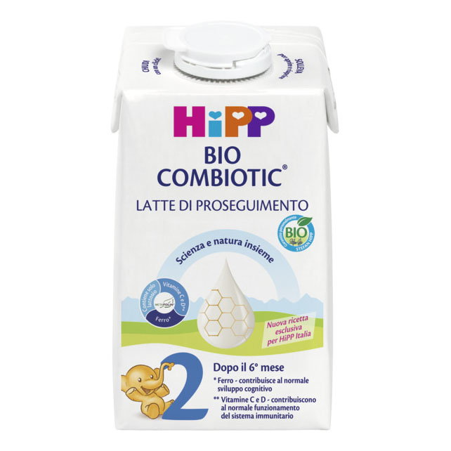 Hipp latte 2 combiotic 500 ml bio