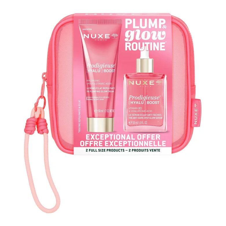 hyalu boost kit 1 prodigieuse boost siero illuminante vitamina c + 1 prodigieuse boost crema illuminante rimpolpante