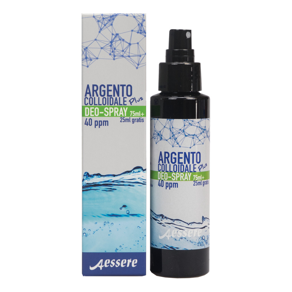 Argento colloidale plus deodorante spray 75 ml + 25 ml