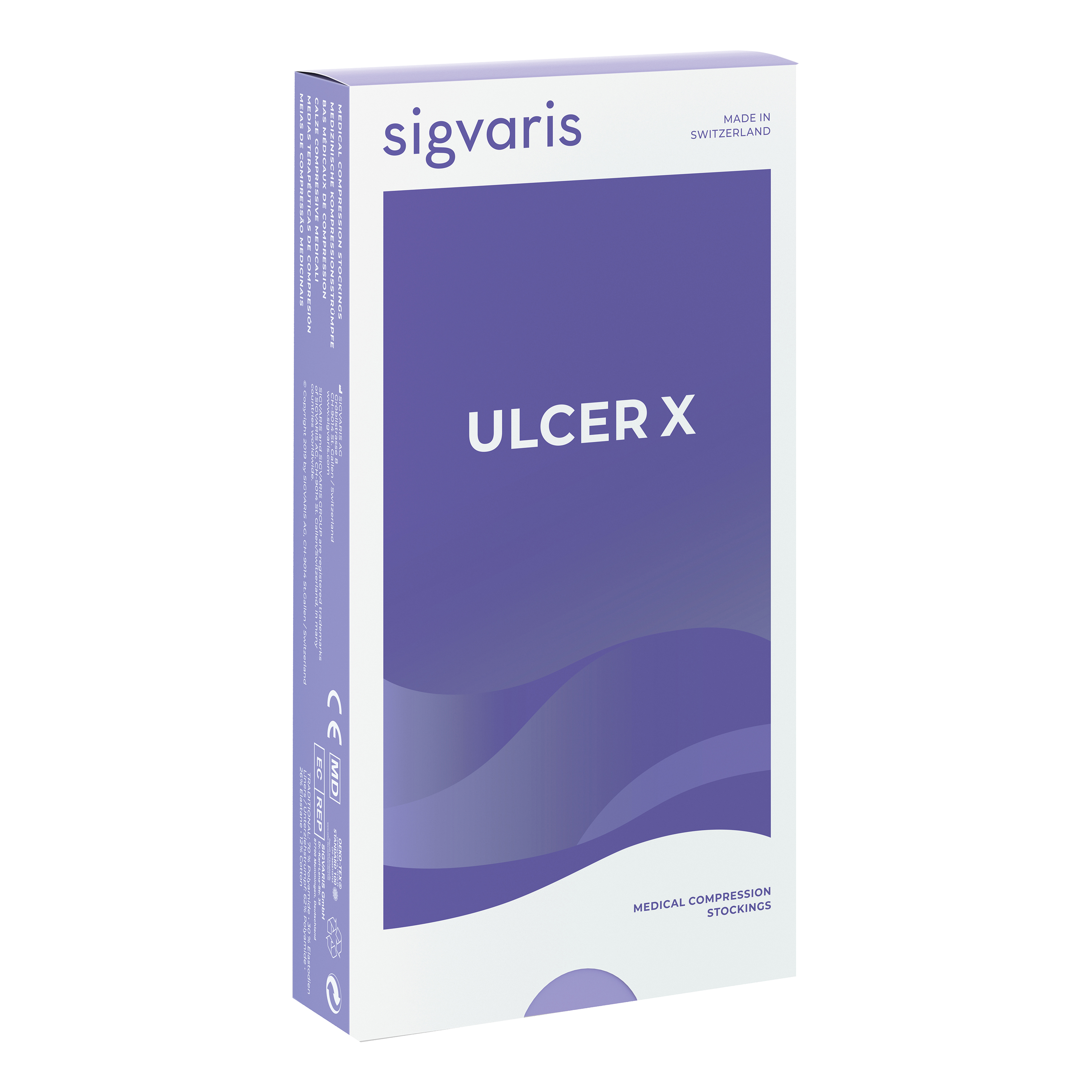 Sigvaris ulcer x kit ccl2 gambaletto beige lungo m plus