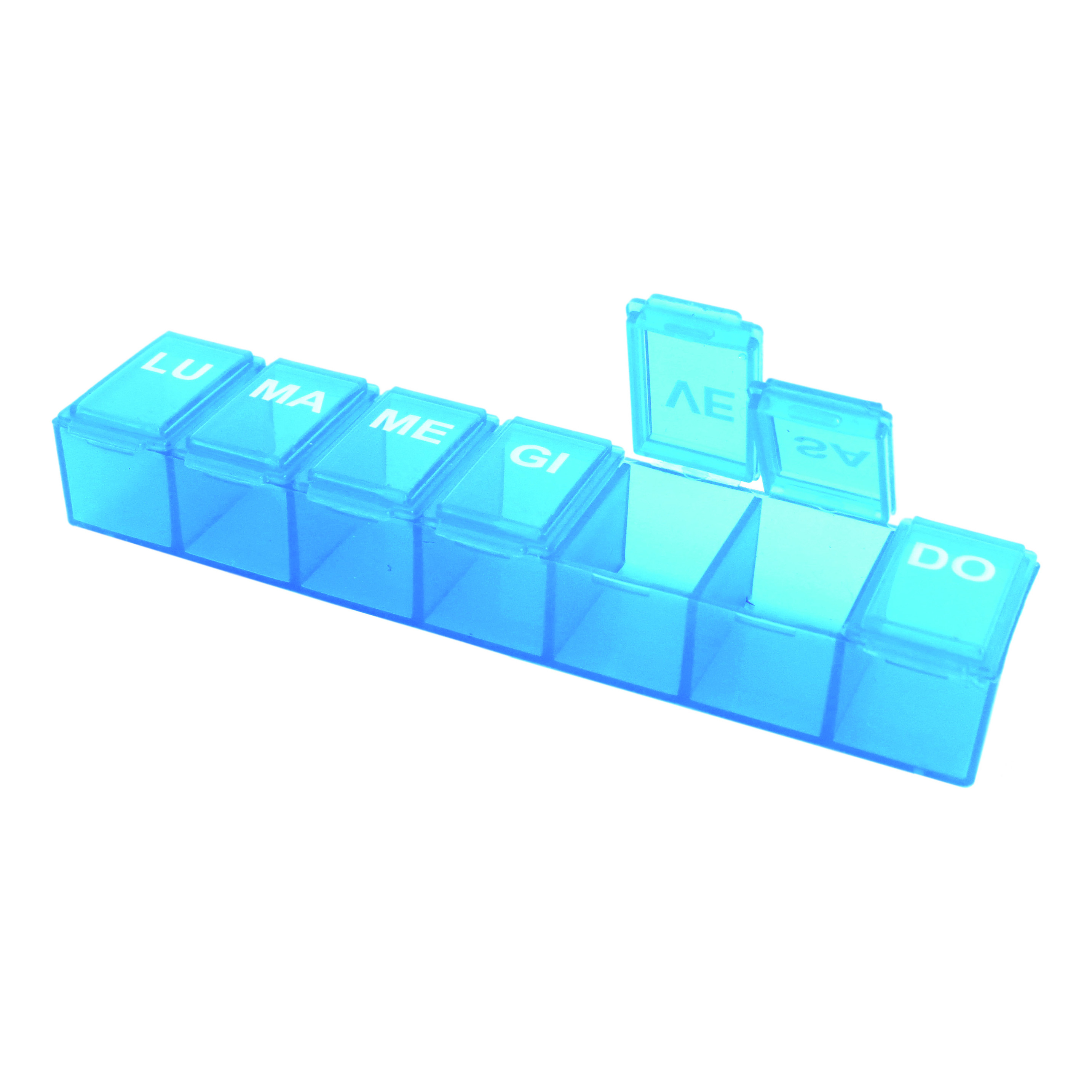 Portapillole settimanale piccolo 1 scomparto