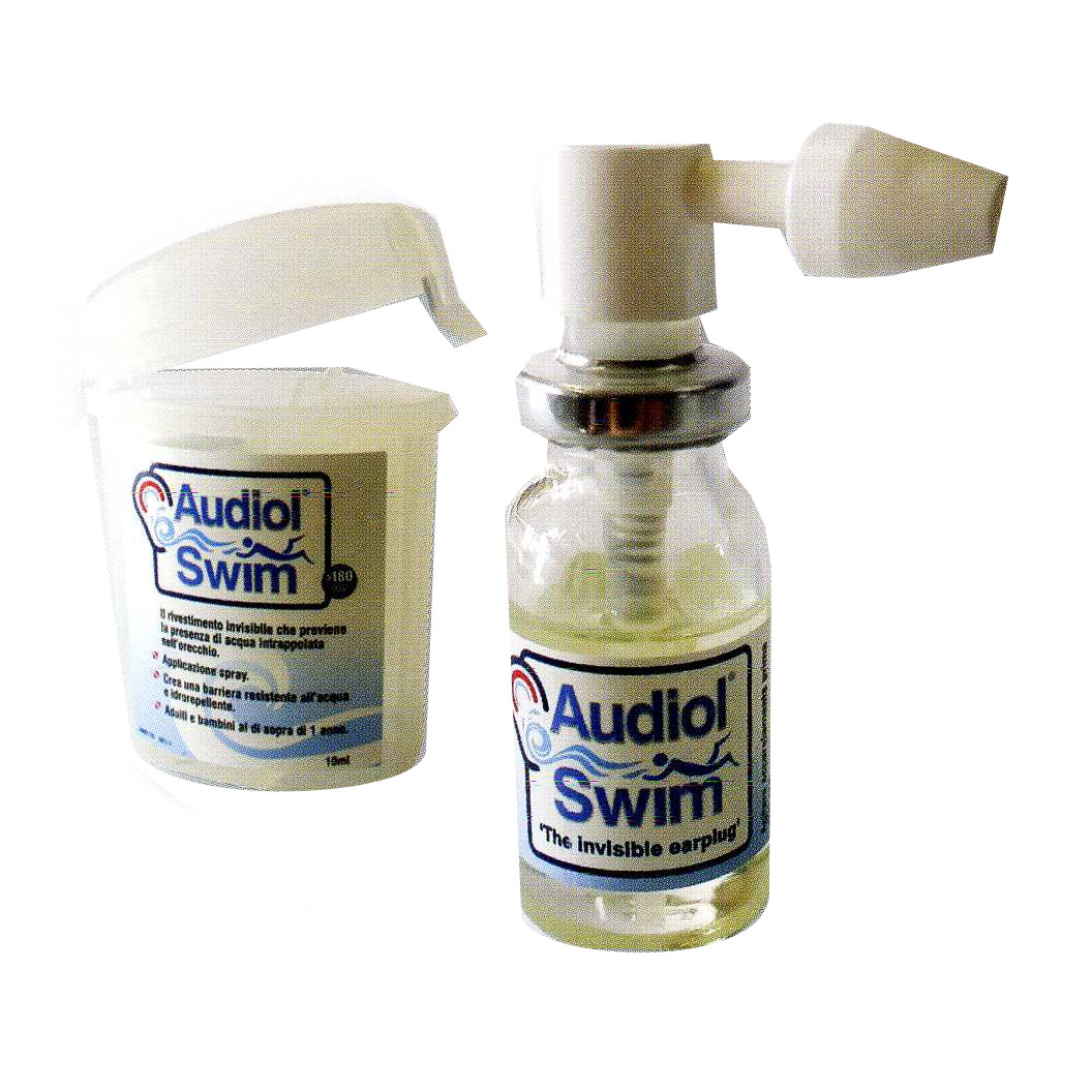 Audiolswim soluzione rivestimento canale uditivo come barriera  idrorepellente