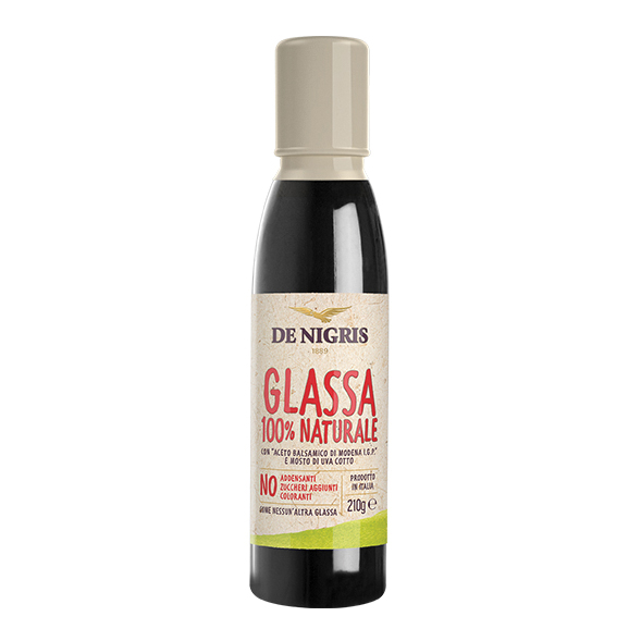 Glassa 100% naturale con aceto balsamico di modena igp