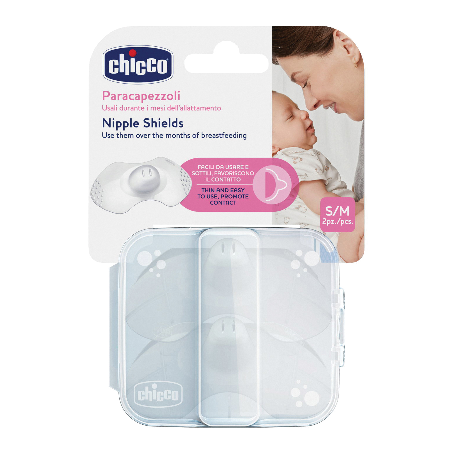 Chicco paracapezzoli silicone small