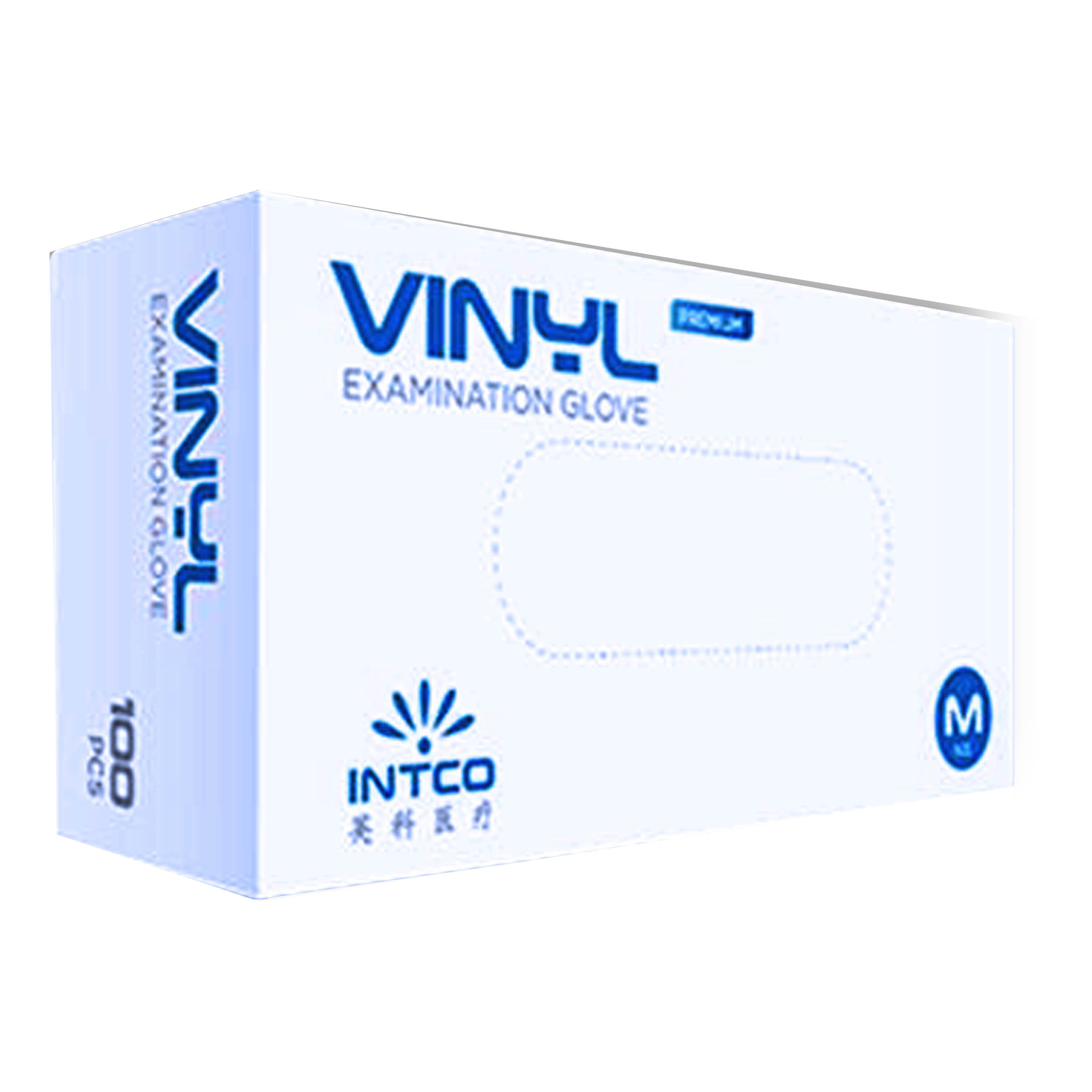 Guanti vinile senza polvere large 100 pezzi