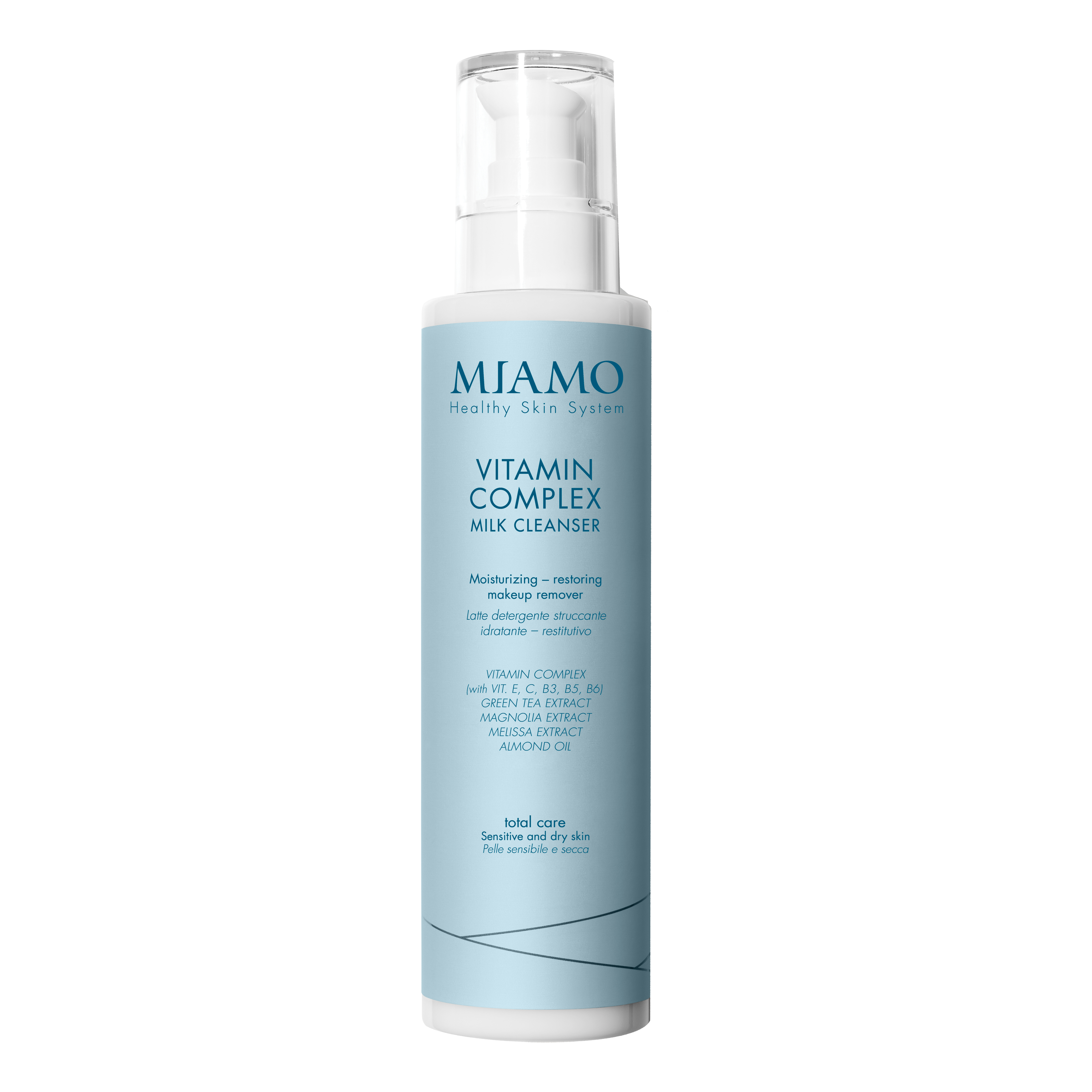 Miamo total care vitamin complex milk cleanser 250 ml