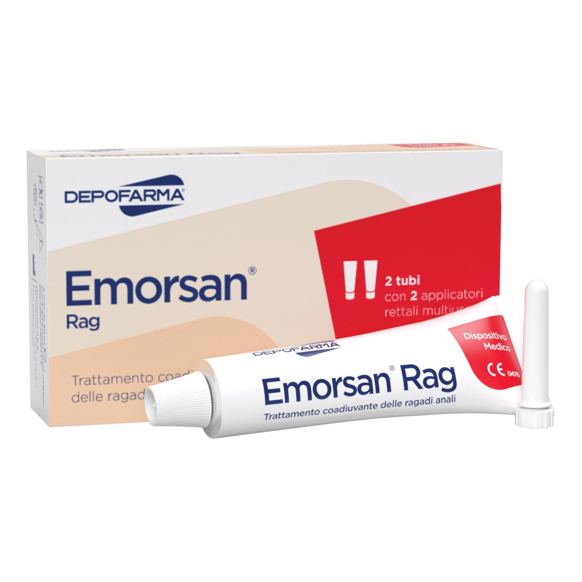 Emorsan rag 2 tubi 30 ml + 30 ml