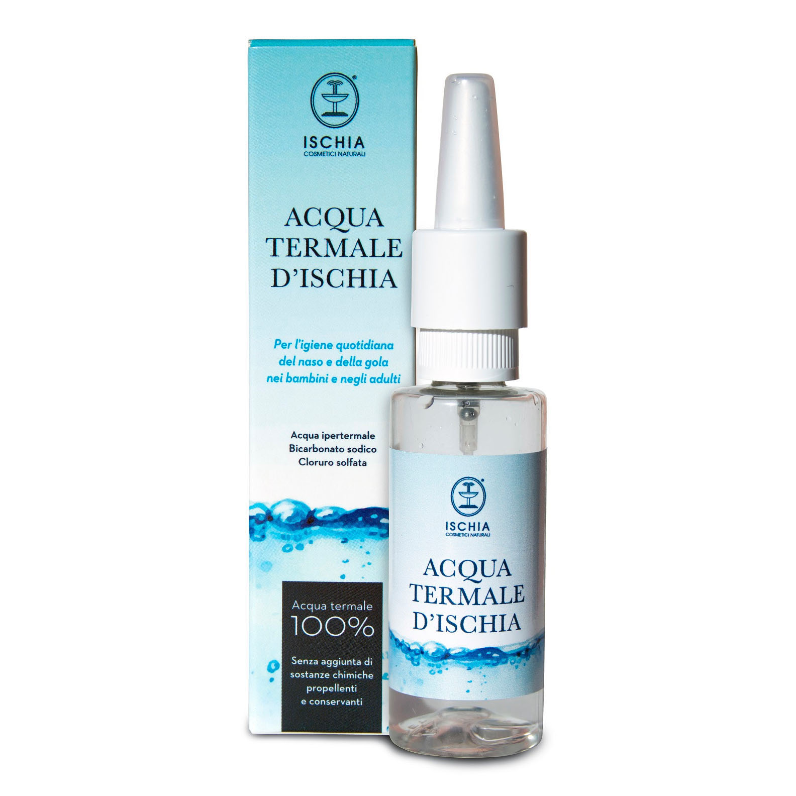 Acqua termale d'ischia spray naso e gola 50 ml