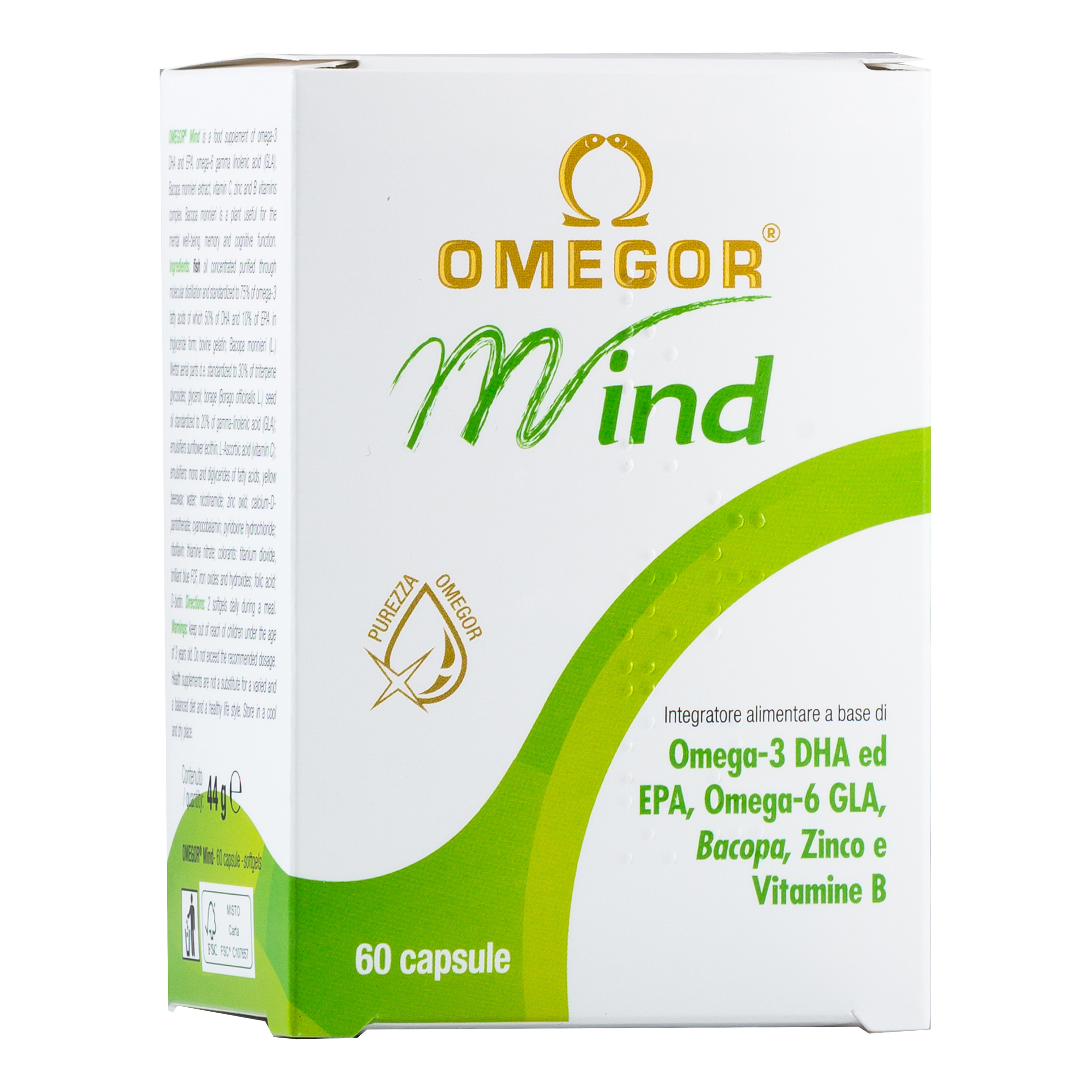 Omegor mind 60 capsule molli