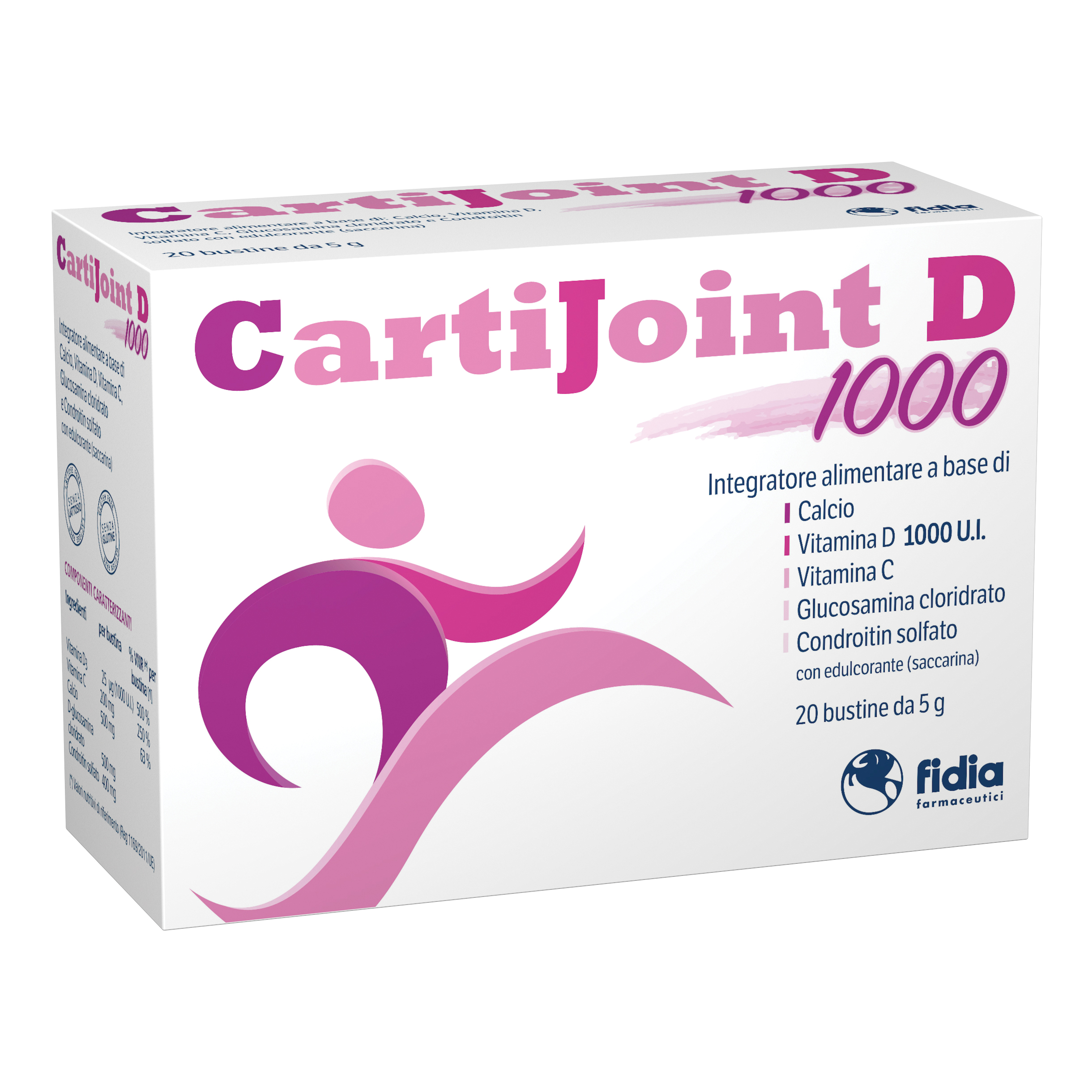 Cartijoint d 1000 20 bustine 5 g