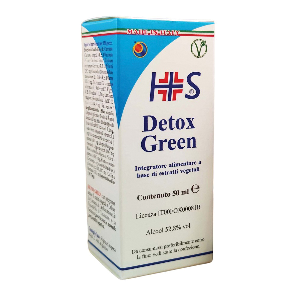 Detox green gocce 50 ml