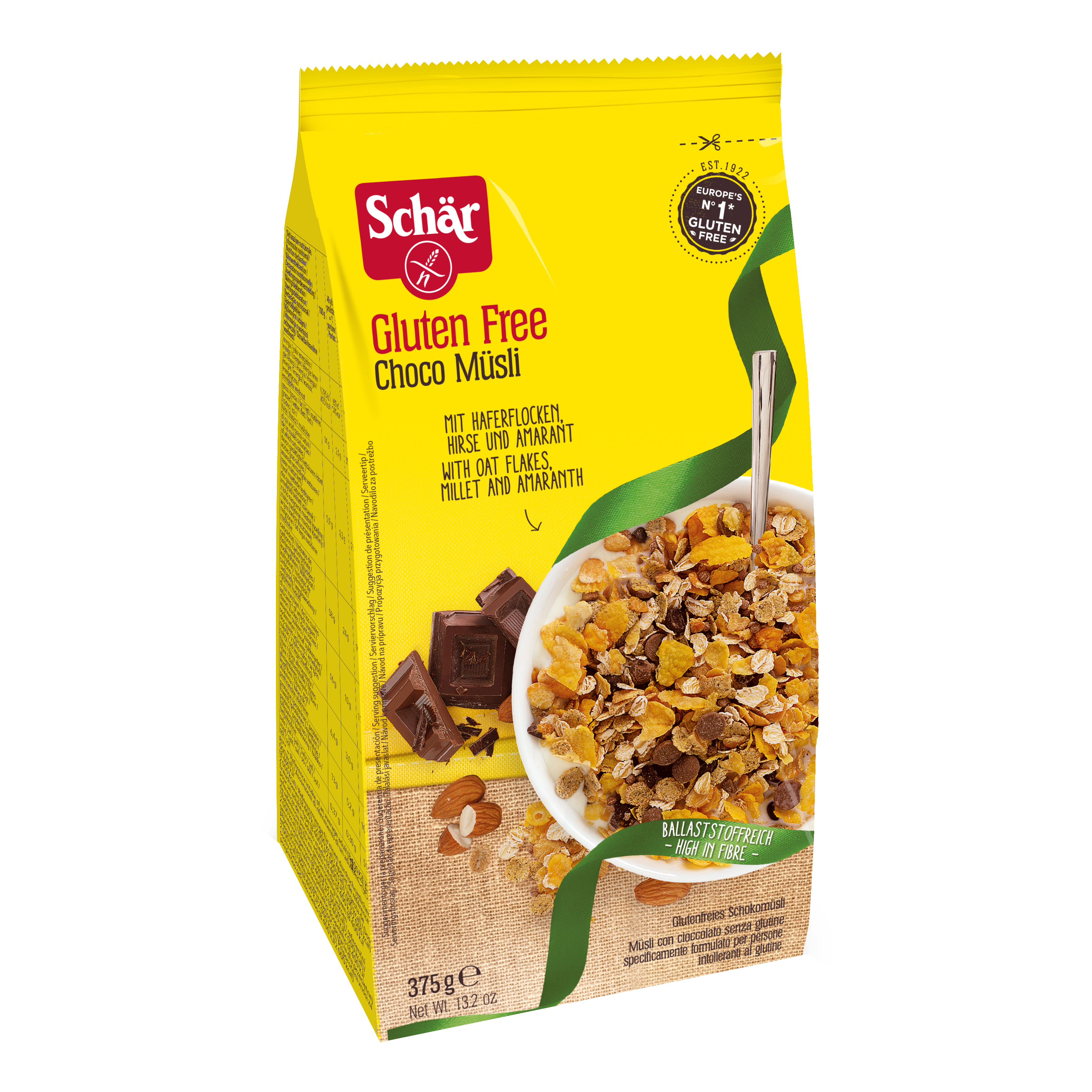 Schar choco musli 375 g
