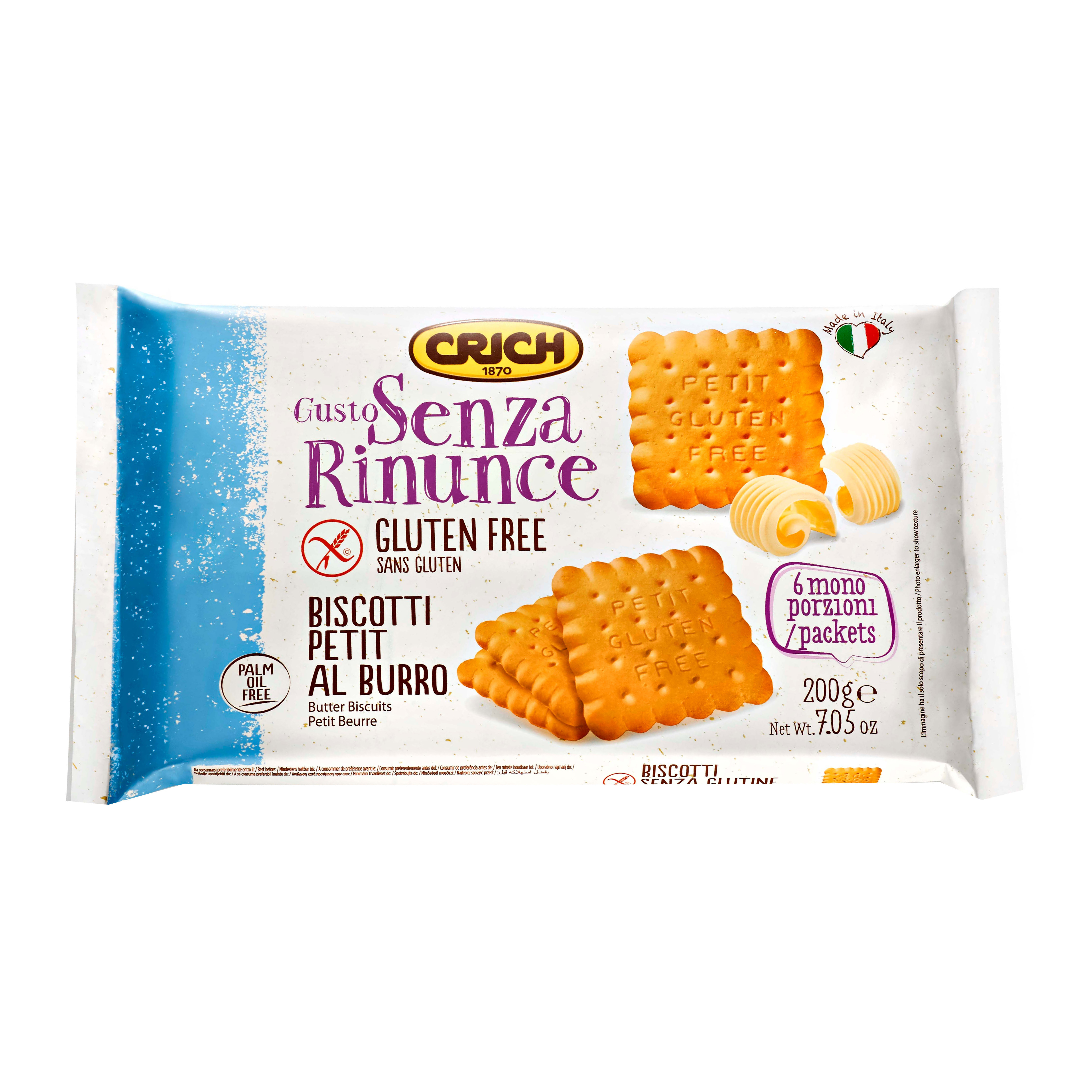 Gusto senza rinunce biscotti petit burro 200 g