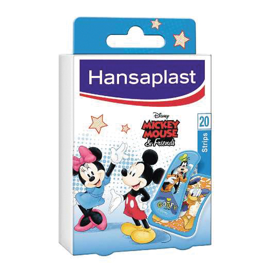 Hansaplast cerotto mickey mouse 20 pezzi