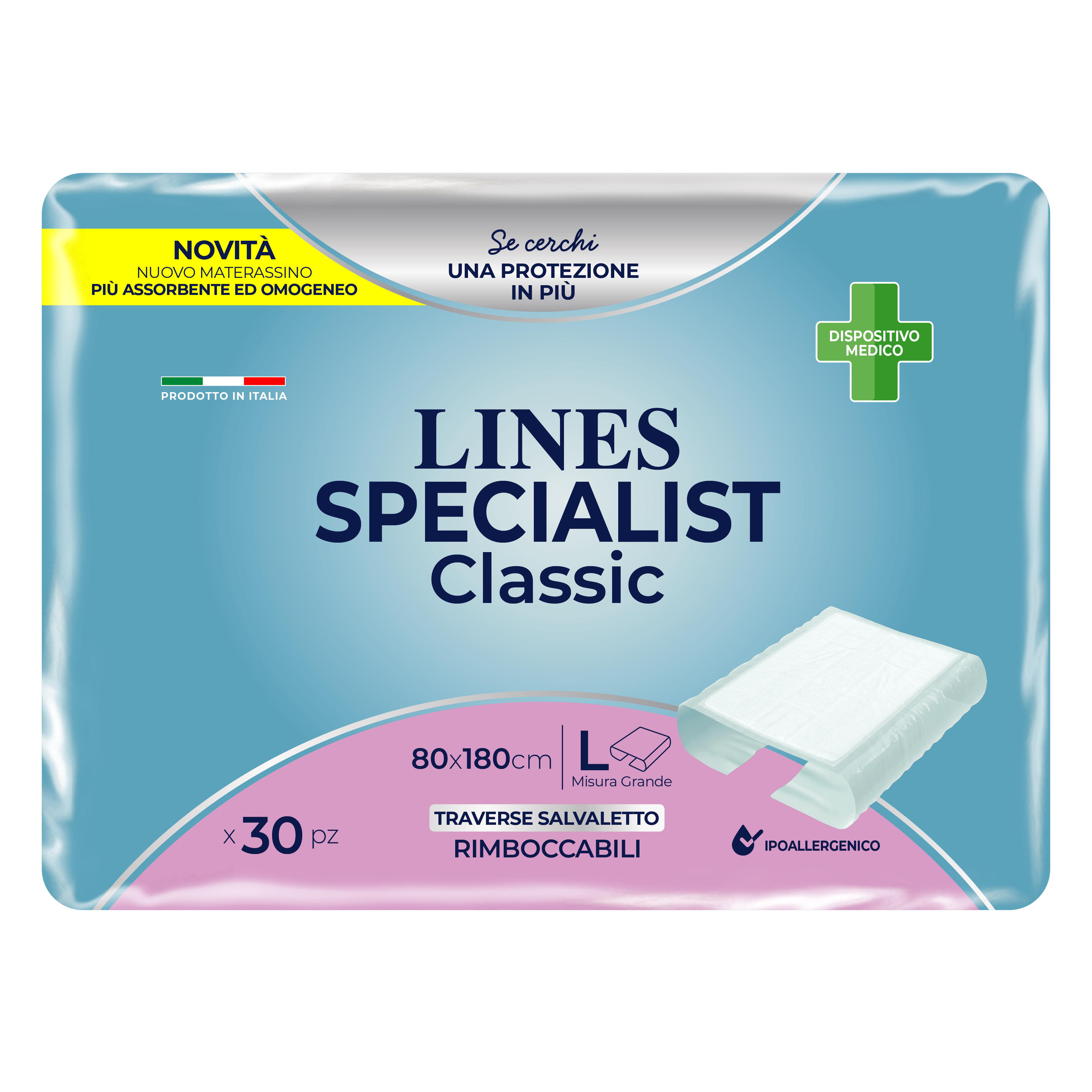Traversa lines specialist classic 80x180 cm 30 pezzi